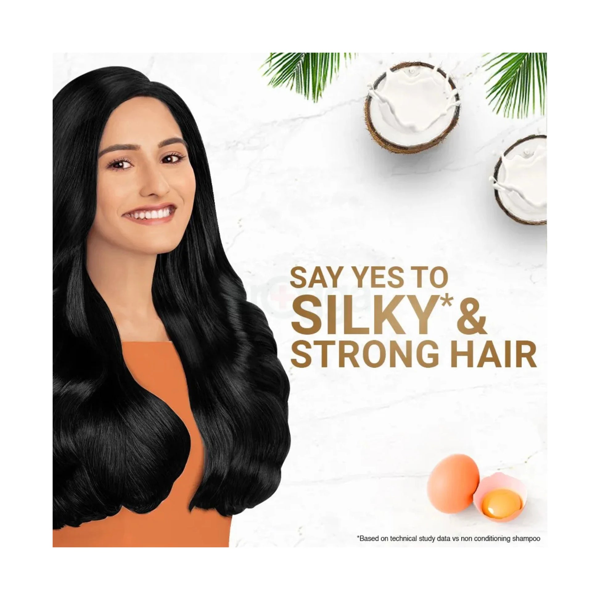 Parachute Natural Shampoo Egg Shine 170ml