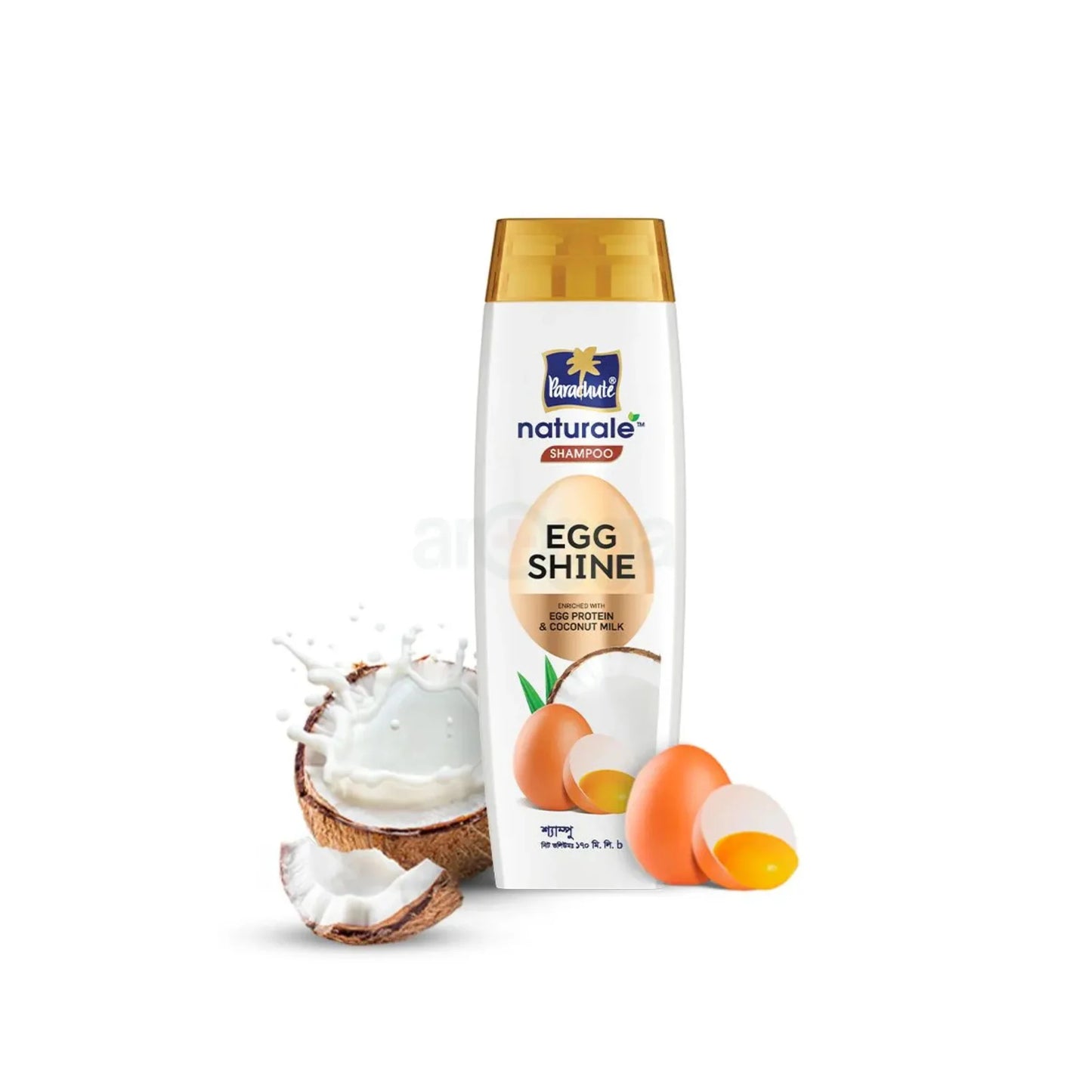 Parachute Natural Shampoo Egg Shine 170ml