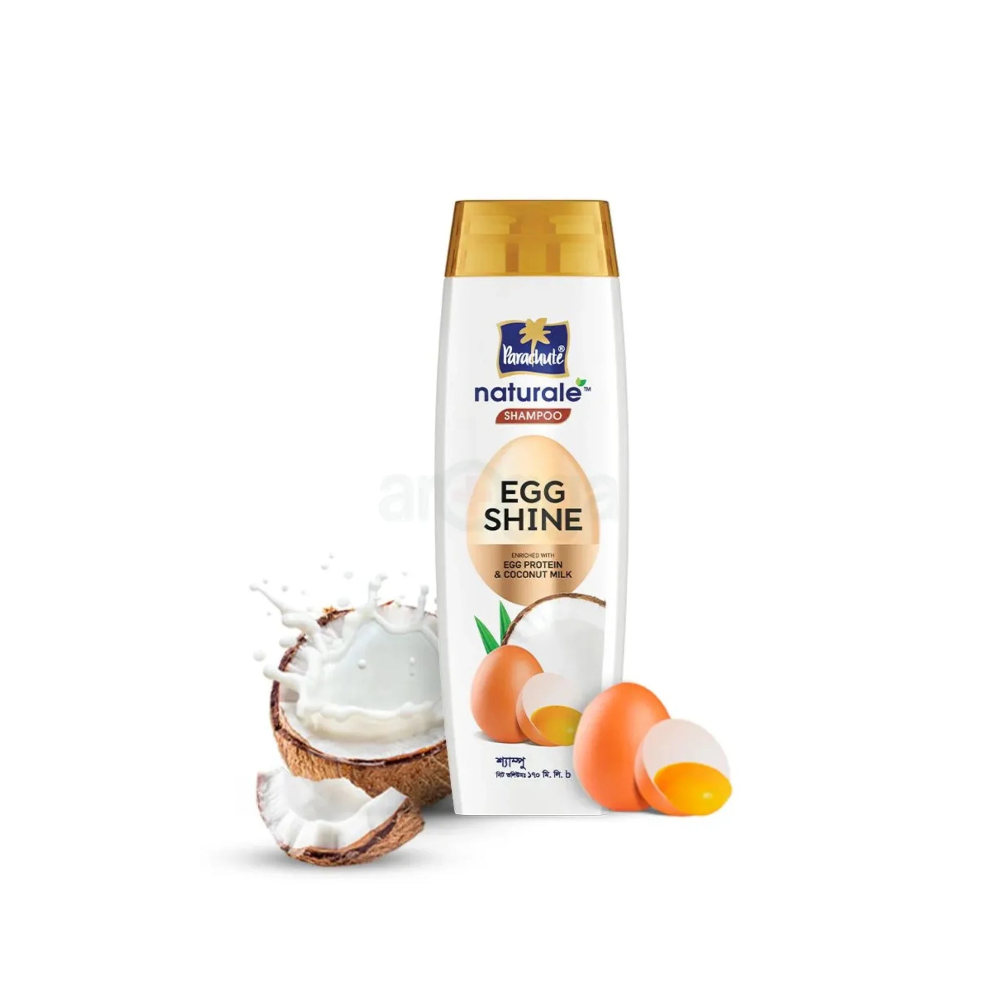 Parachute Natural Shampoo Egg Shine 170ml