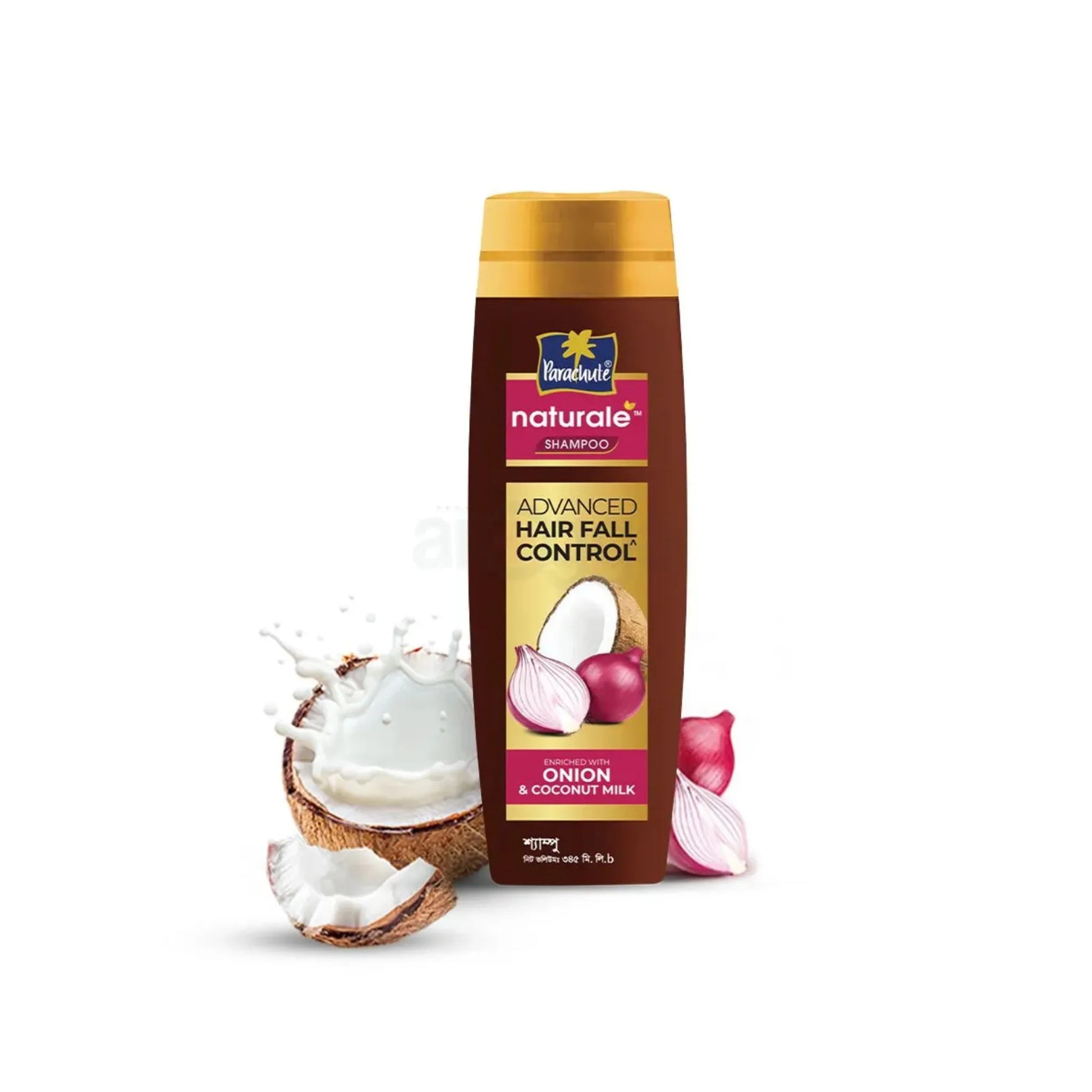 Parachute Natural Shampoo Onion Advanced Hair Fall Control 345ml