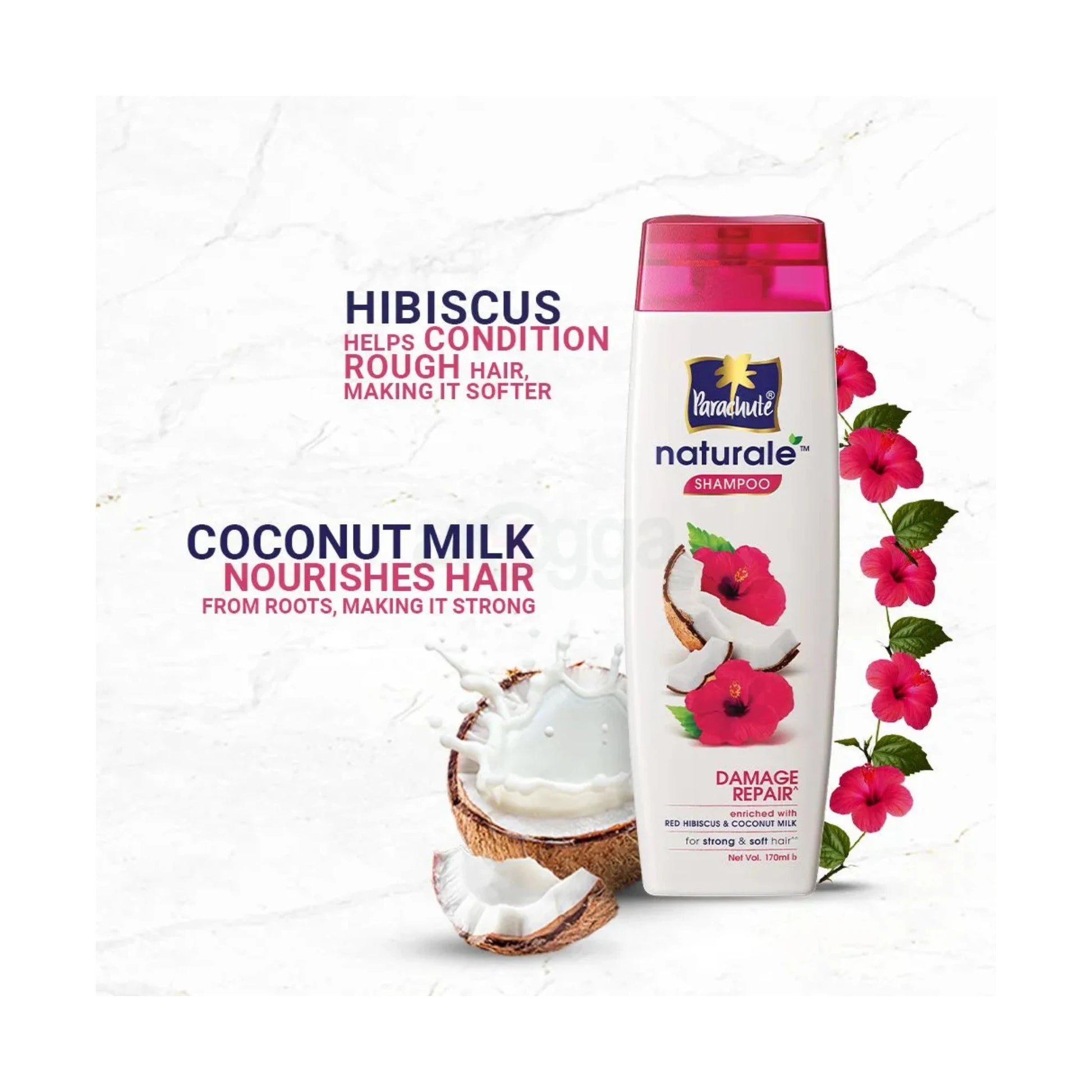Parachute Naturale Shampoo Damage Repair