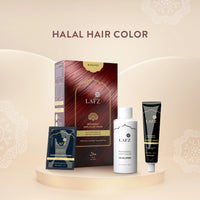 Lafz Permanent Hair Color Cream - Burgundy