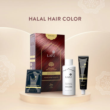 Lafz Permanent Hair Color Cream - Burgundy