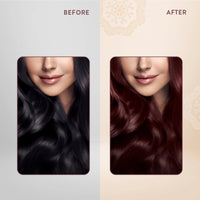 Lafz Permanent Hair Color Cream - Burgundy