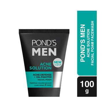 Ponds Men Facewash Lightning Oil Clear 100gm 