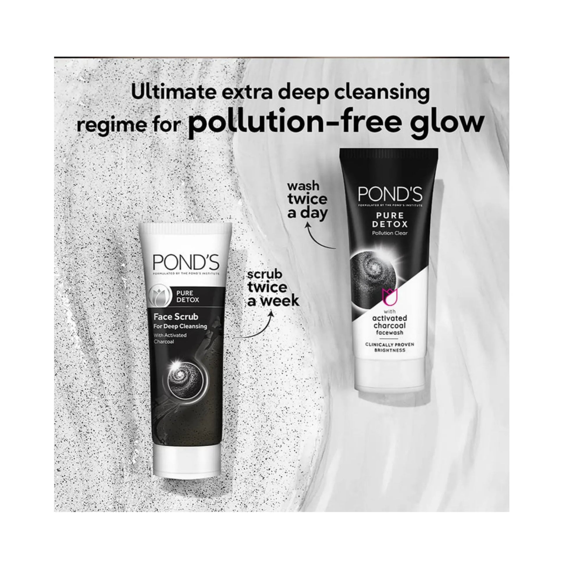 Ponds Pure Detox Face Wash 100gm