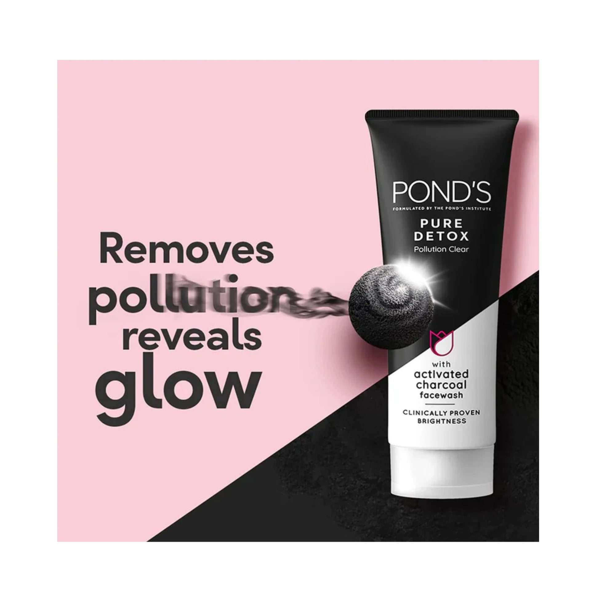 Ponds Pure Detox Face Wash 100gm 