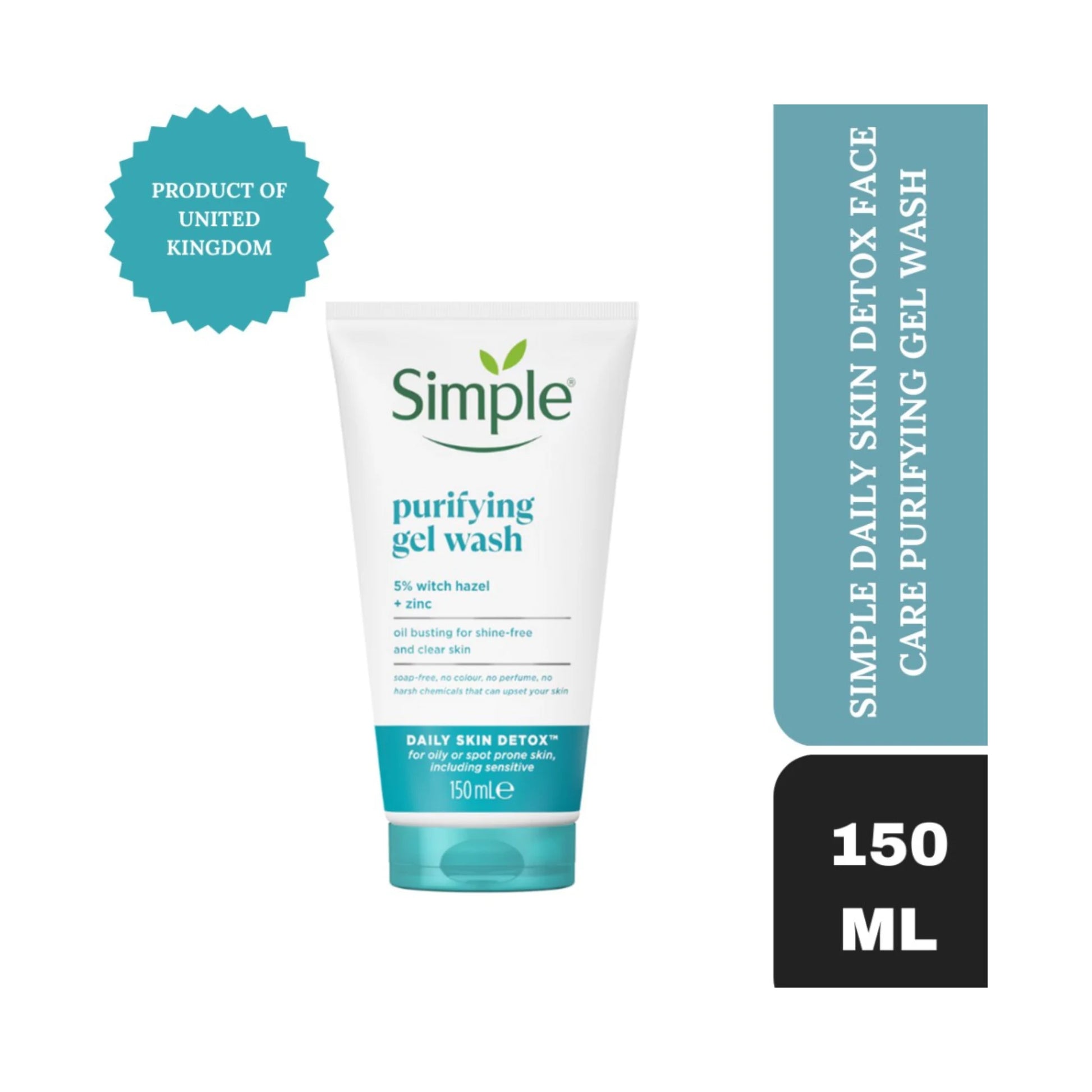 Simple Clear Pore Scrub Daily Skin Detox for Smoother, Clearer Skin