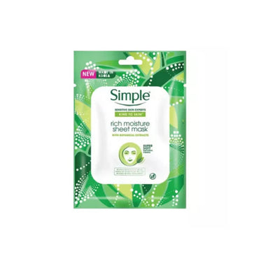 Simple Kind to Skin Rich Moisture Sheet Mask 23ml