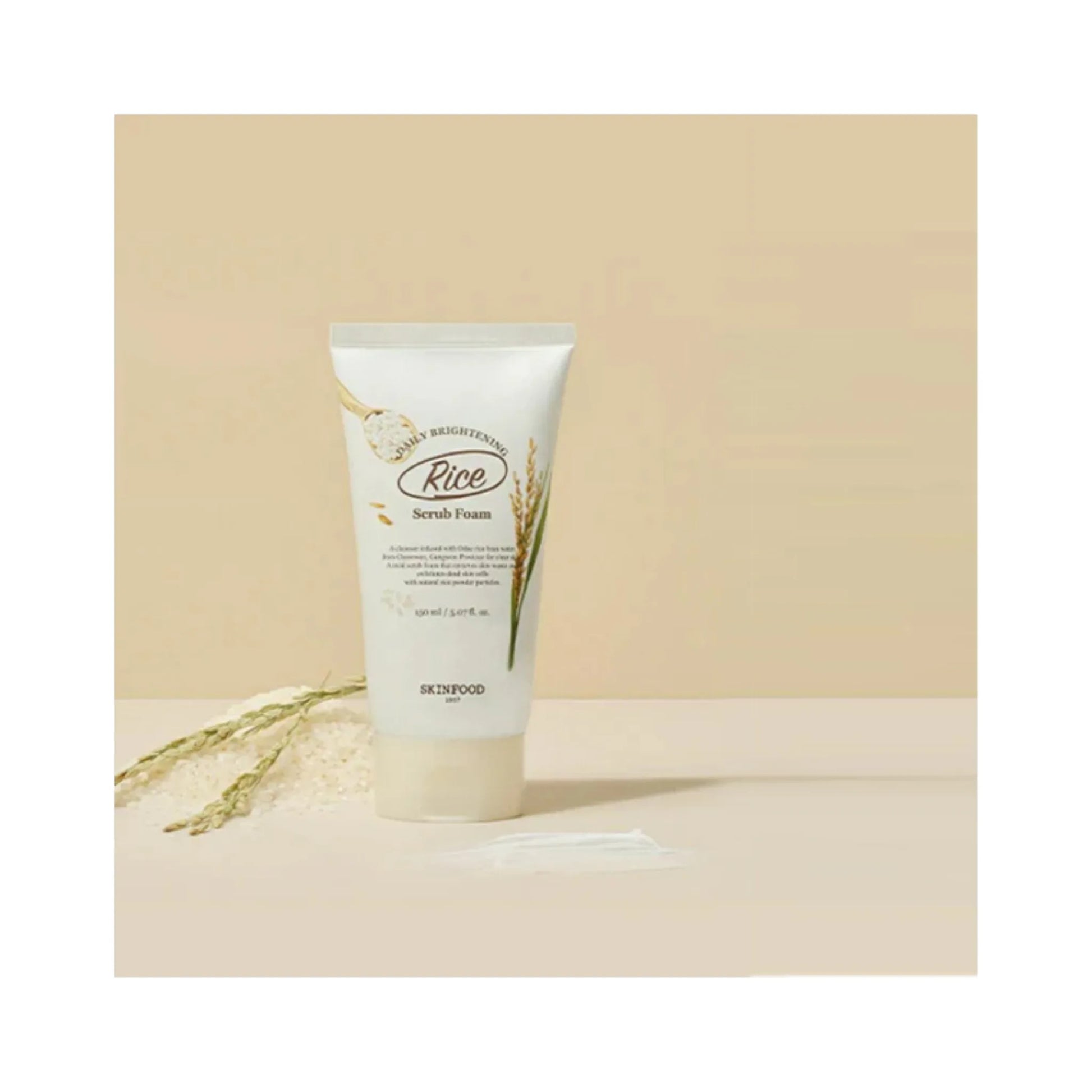 Skinfood Rice Daily Brightening Scrub Foam 150ml