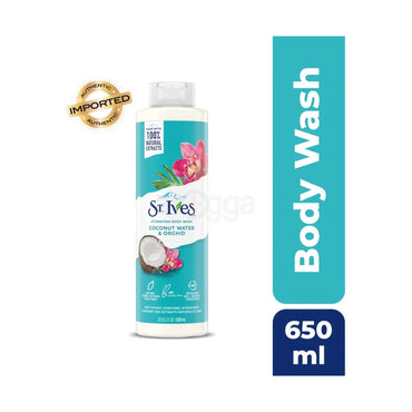 St. Ives Coconut Water & Orchid Hydrating Body Wash 650ml