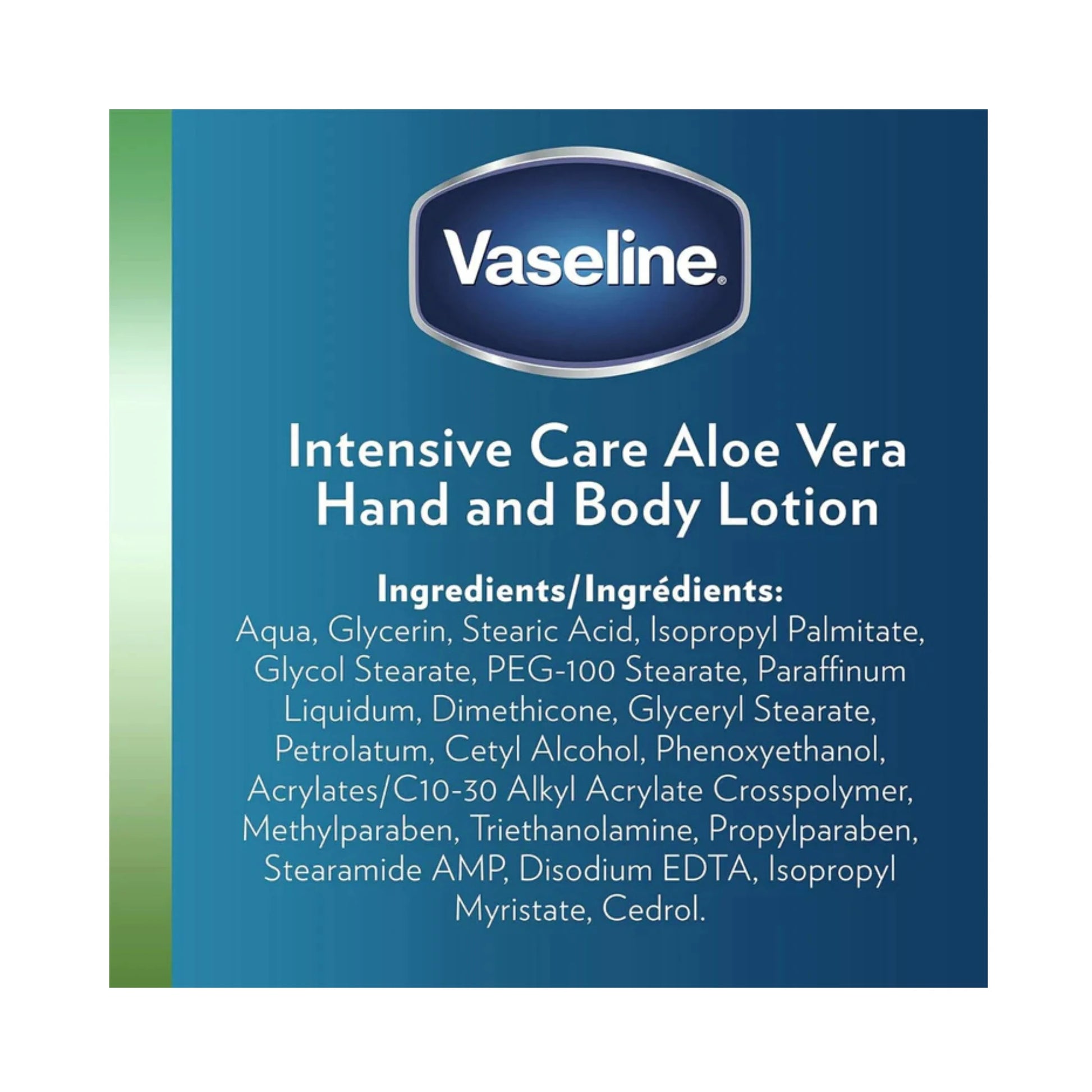 Vaseline Intensive Care Aloe Soothe Body Lotion (400ml)