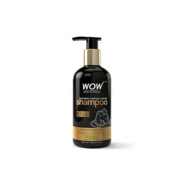 Wow Skin Science Activated Charcoal & Keratin Shampoo 300ml