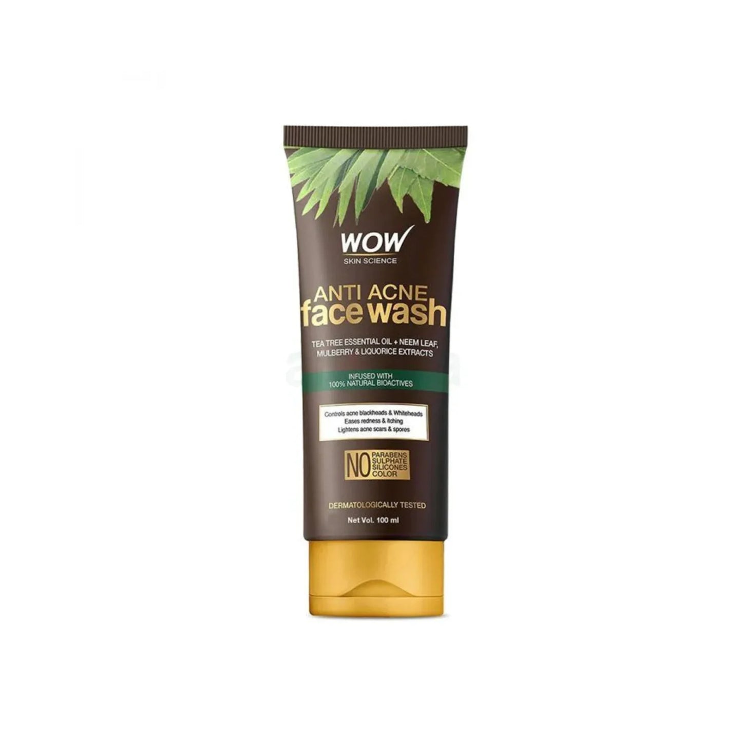 Wow Skin Science Anti Acne Facewash 100ml