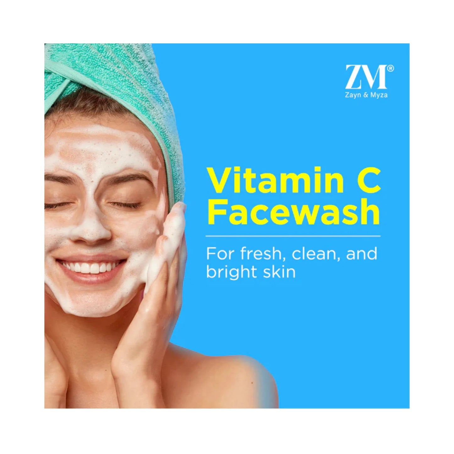 Zayn & Myza Vitamin C Tube Face Wash (75ml)